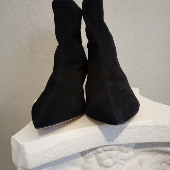 COACH Jade Suede Ankle Boots - Picture 7 of 9